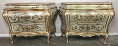 Pair of French Chinoiserie Painted Chests
