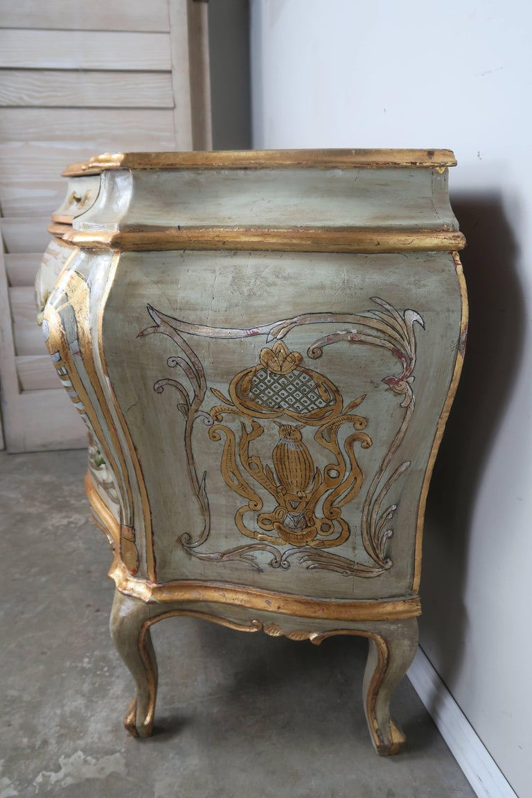 Pair of French Chinoiserie Painted Chests at 1stdibs