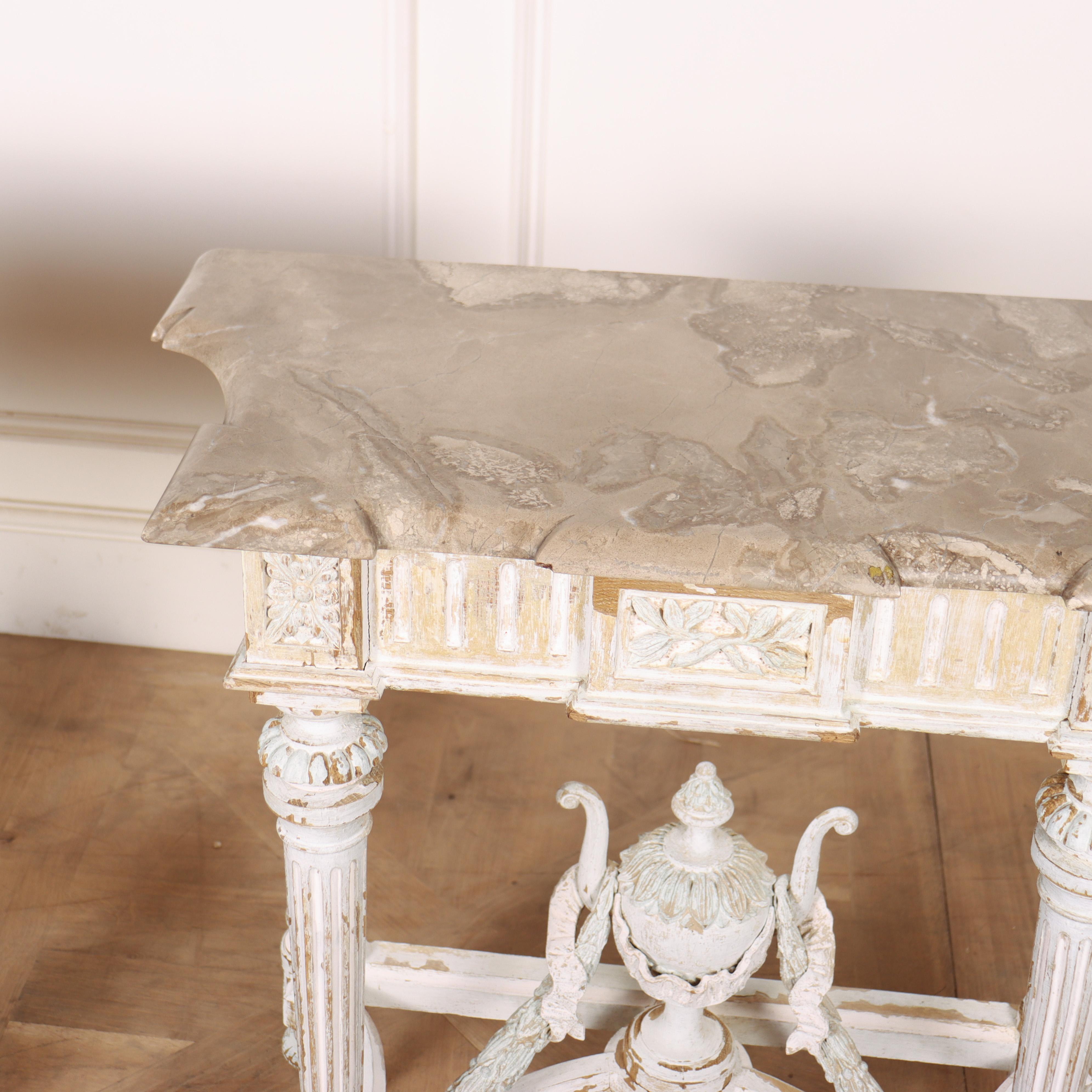 Pair of French Console Tables For Sale 4