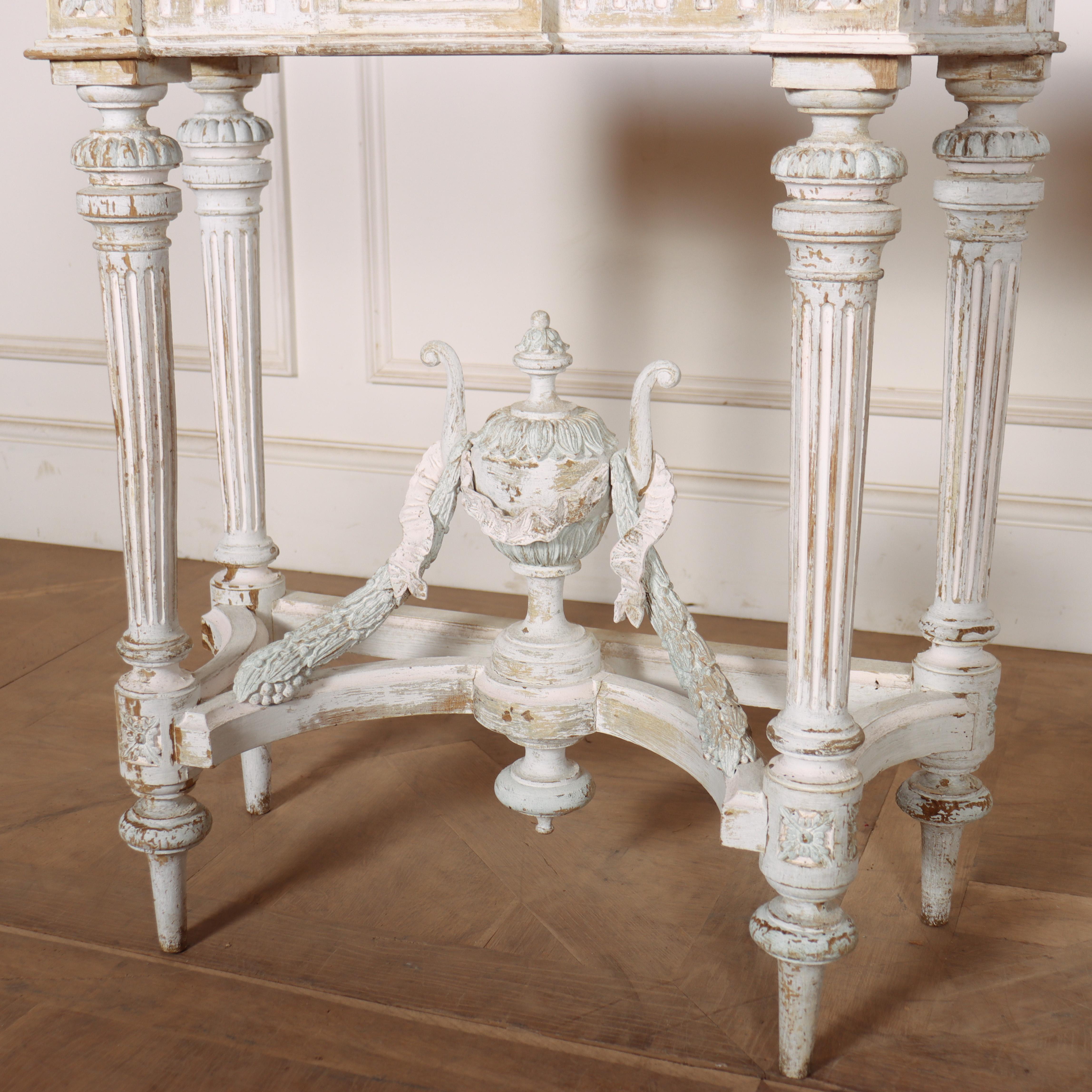 19th Century Pair of French Console Tables For Sale