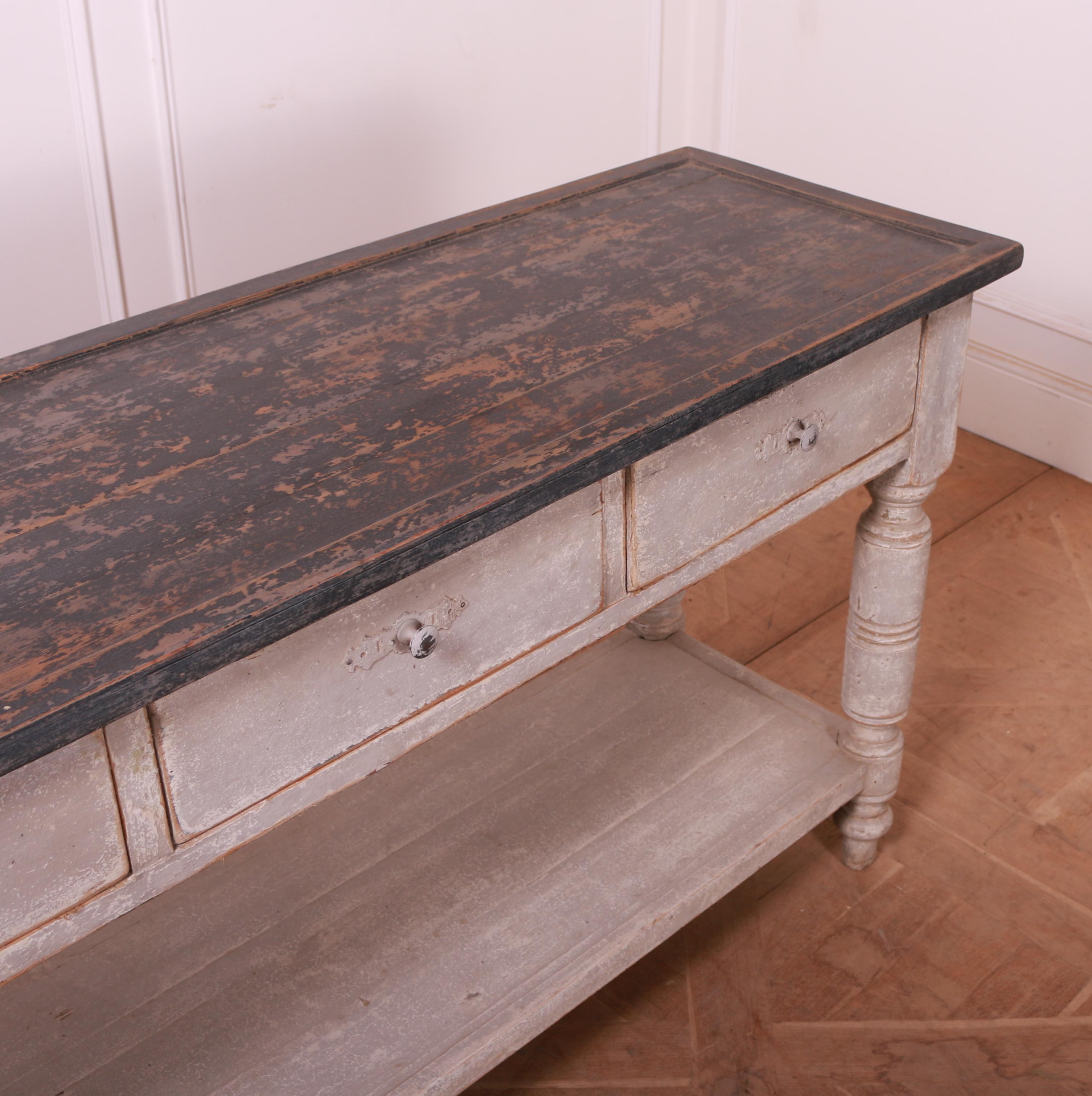 Pine Pair of French Console Tables