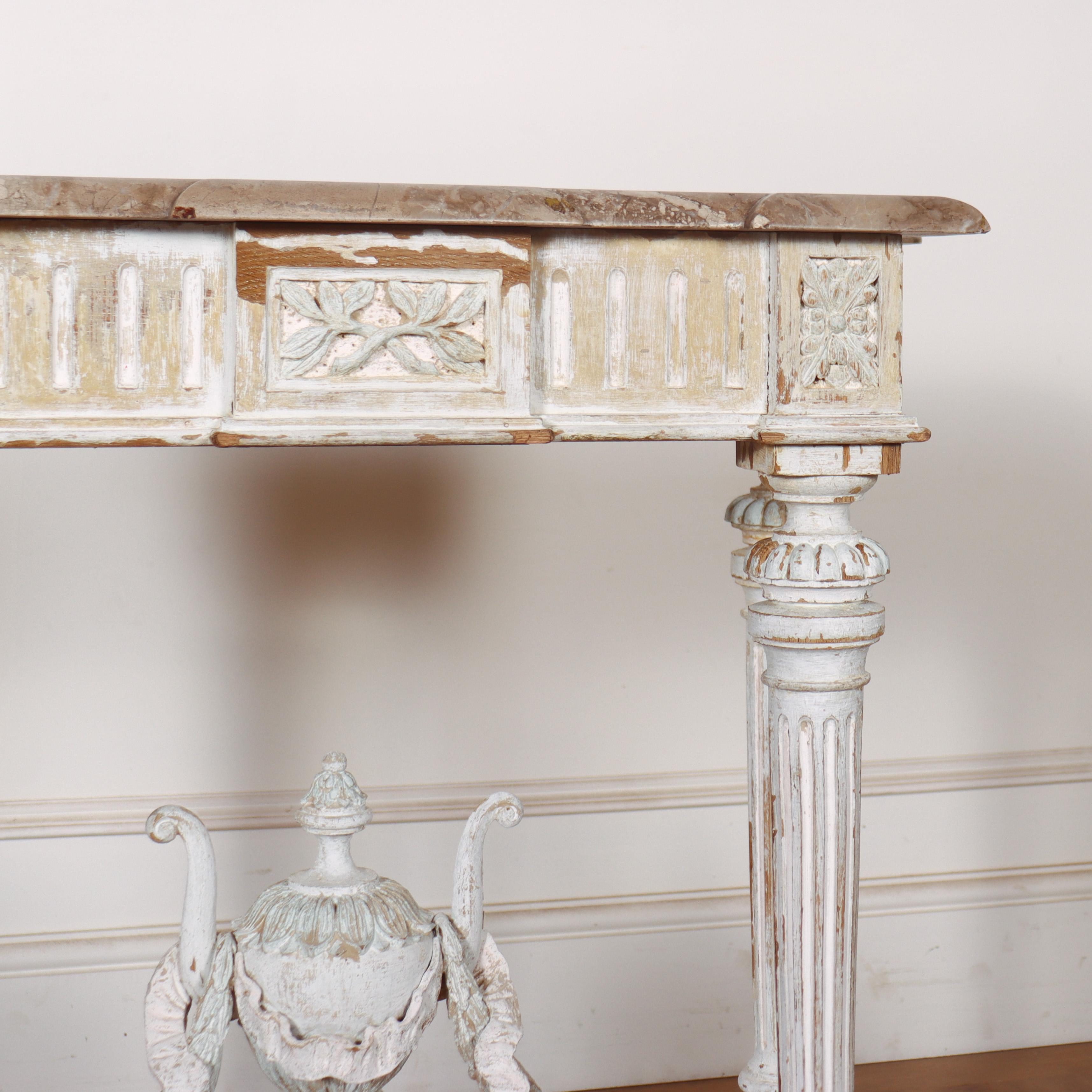 Pair of French Console Tables For Sale 1