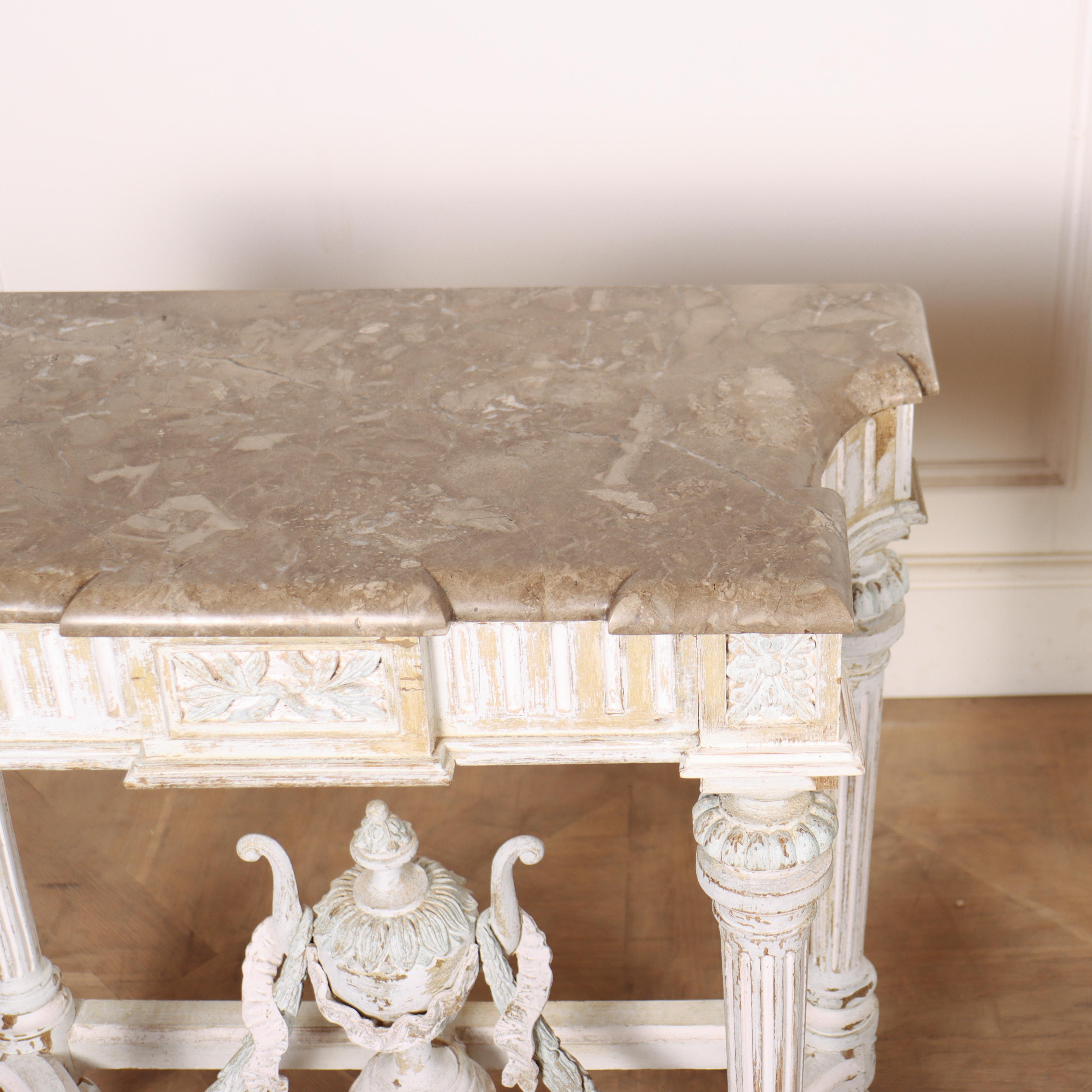 Pair of French Console Tables For Sale 3