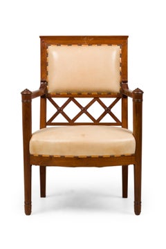 Pair of French Consulate Arm Chairs