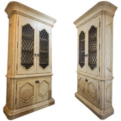Pair of French Contemporary Armoires