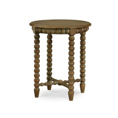 Pair of French Country Round End Tables