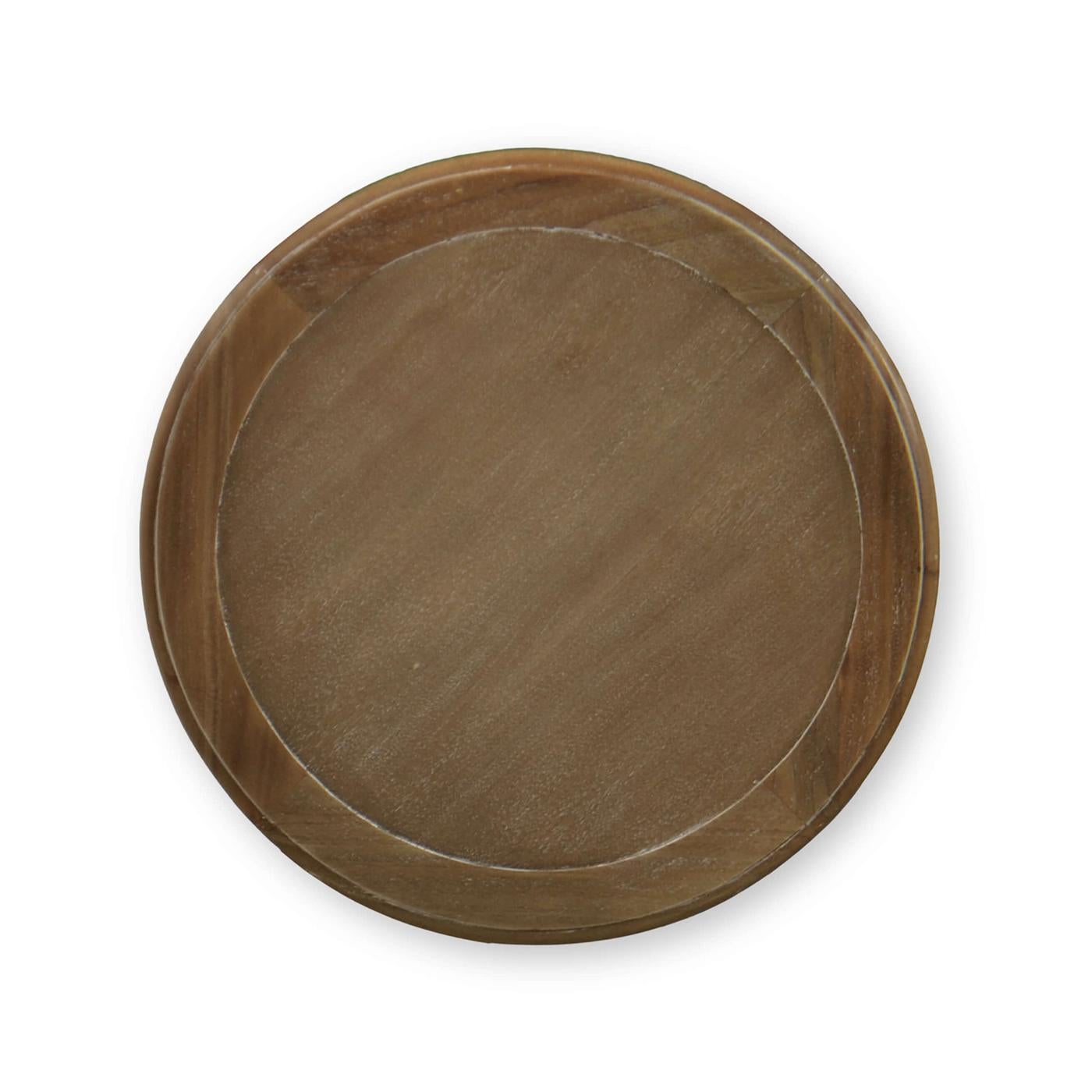 Indonésien Paire de tables d'appoint rondes en vente