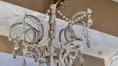 Pair of French Crystal Chandeliers, Sold Individually