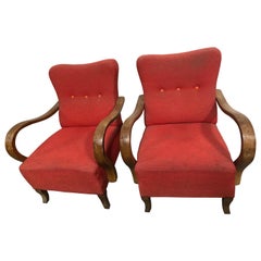 Pair of French Deco Chairs
