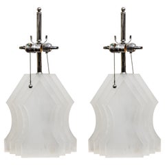 Pair of French Deco Style Table Lamps