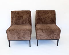 Paire de fauteuils de salon du designer français Alain Richard