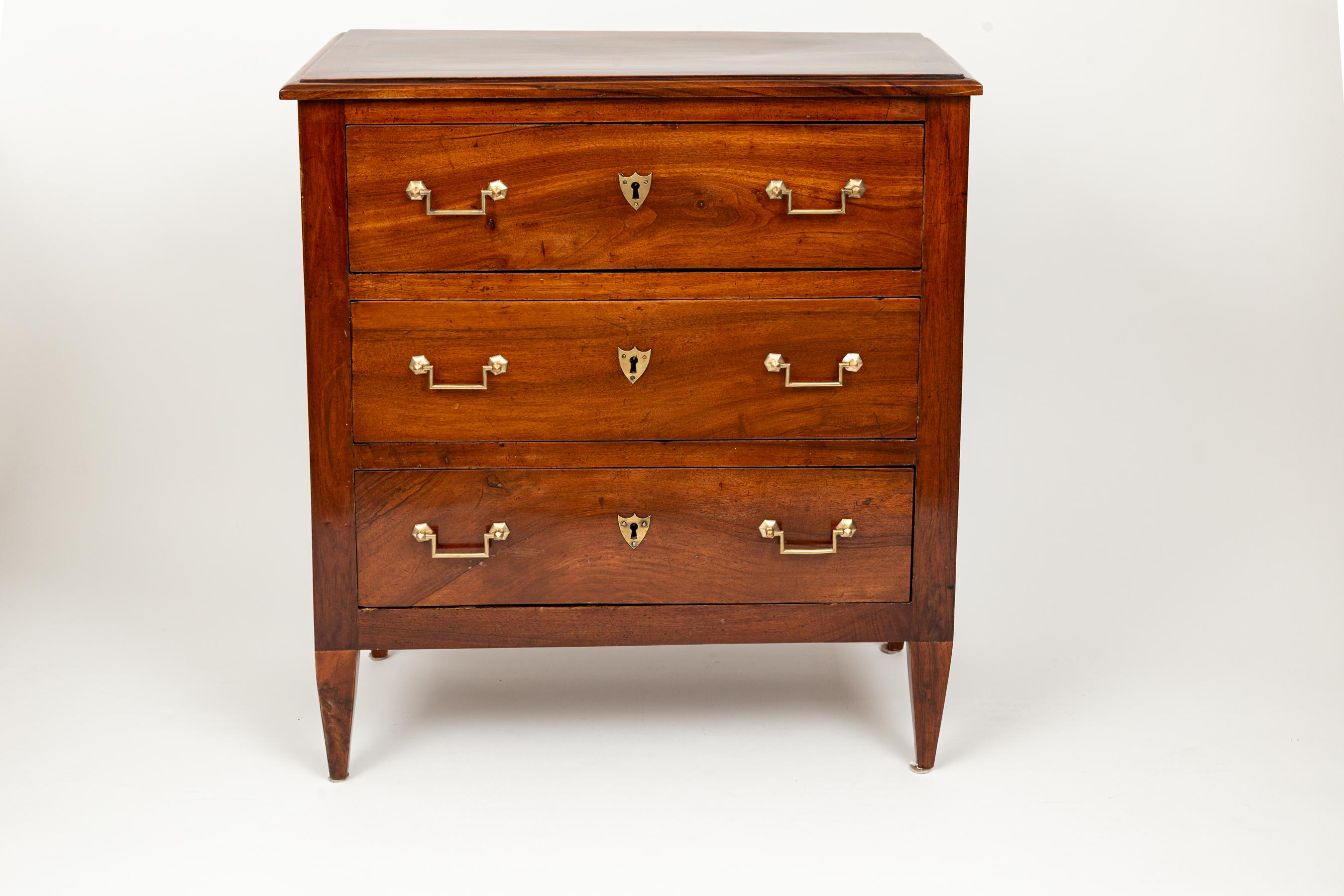 19th Century Pair of French Directoire Chest Of Drawers For Sale