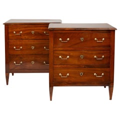 Paire de commodes Directoire françaises