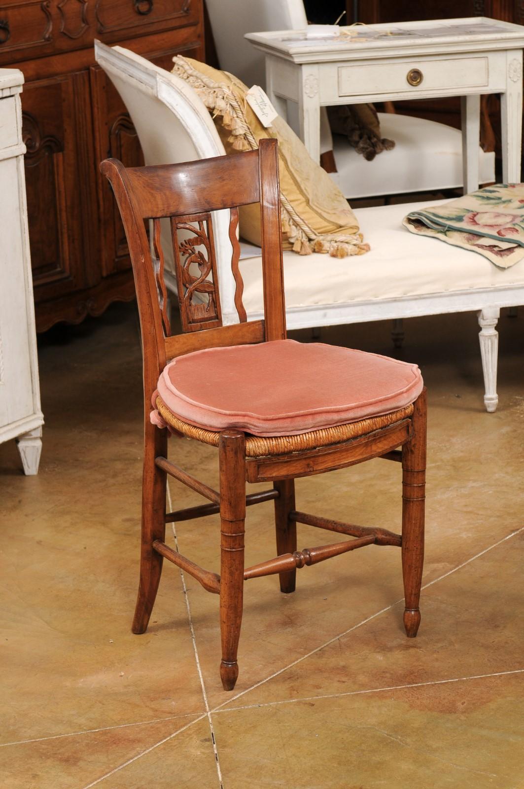 chaise directoire ancienne