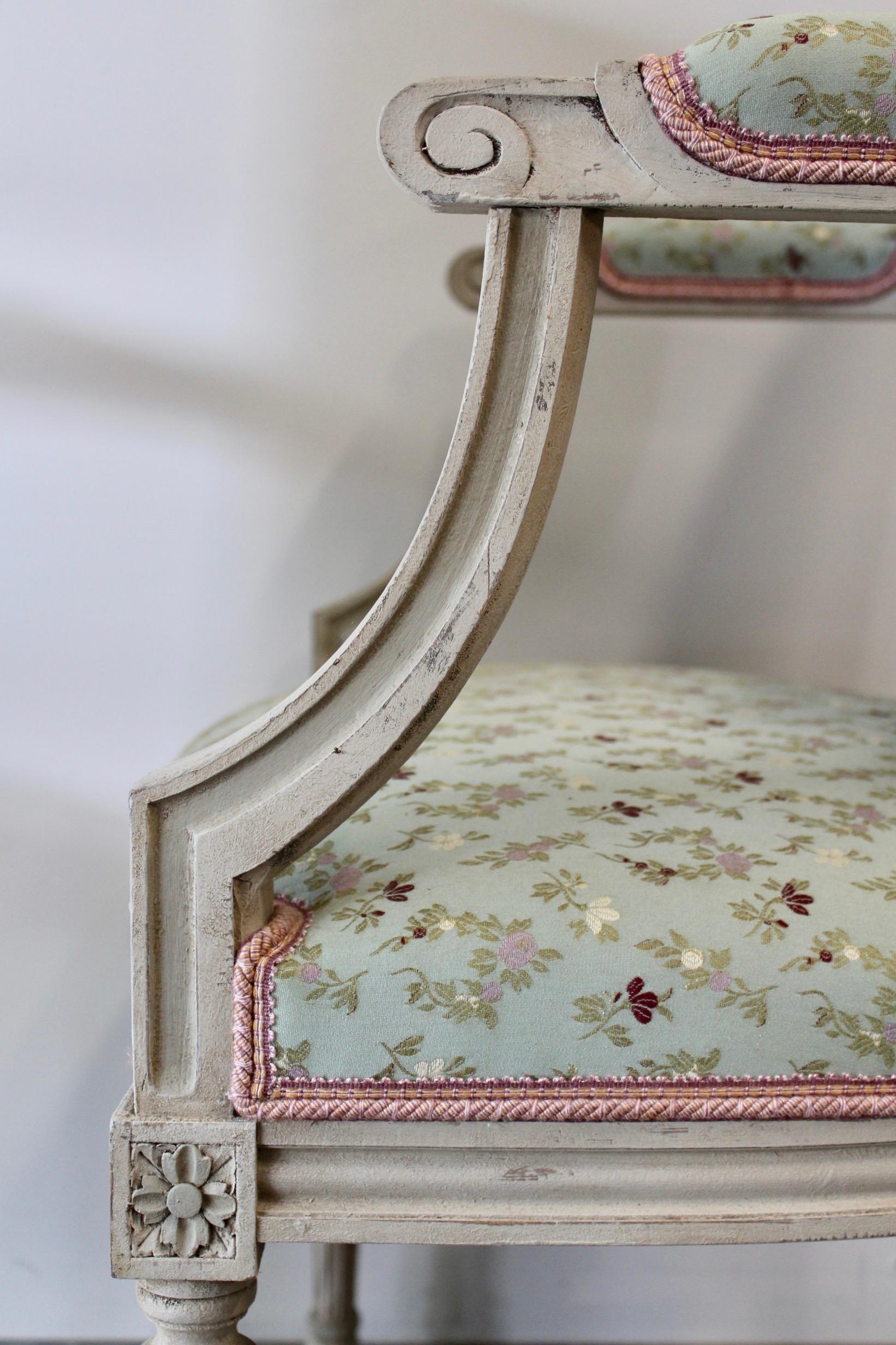 Pair of French Directoire St. Armchairs For Sale 4