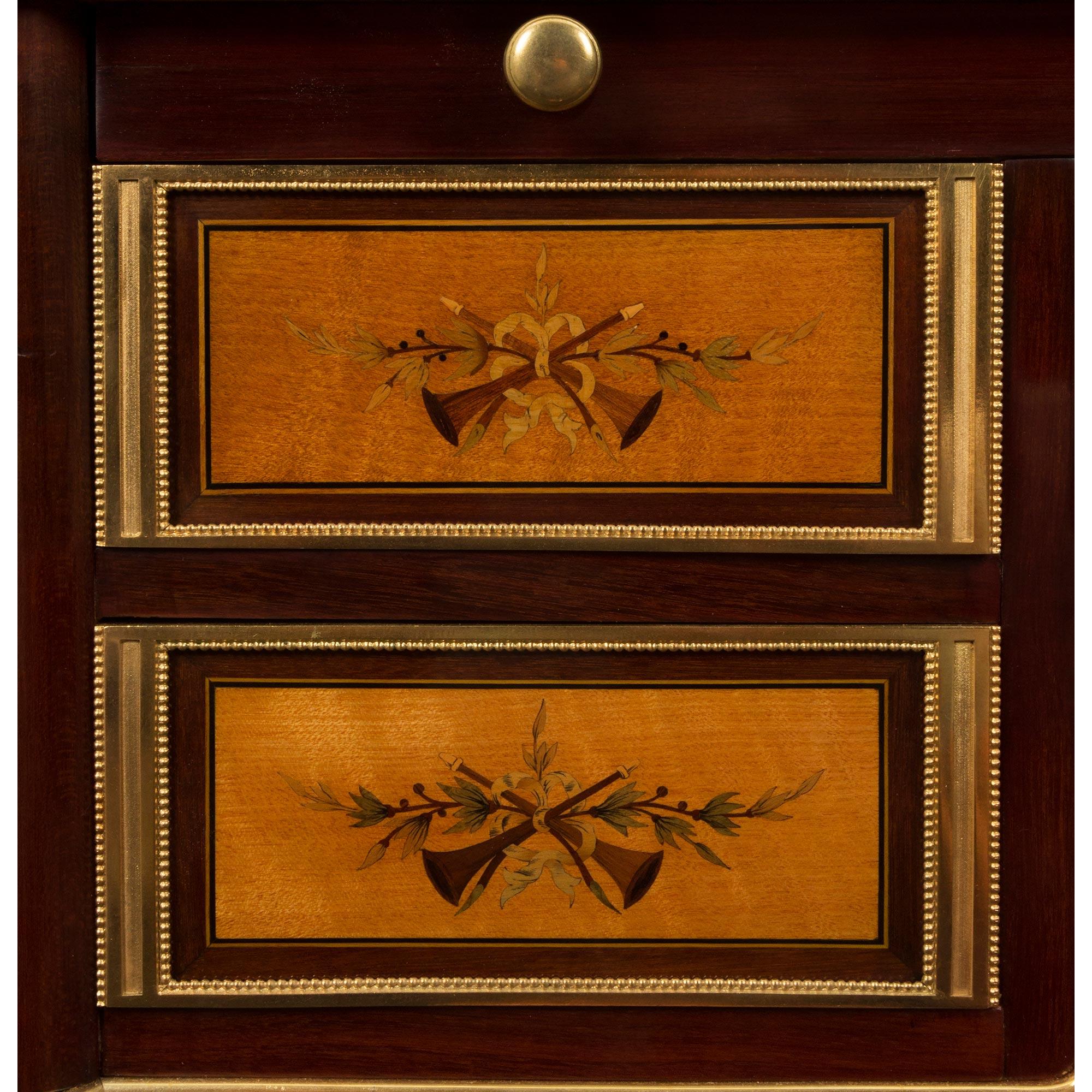 Pair of French Early 19th Century Louis XVI St. Mahogany Bonheurs Du Jours For Sale 4