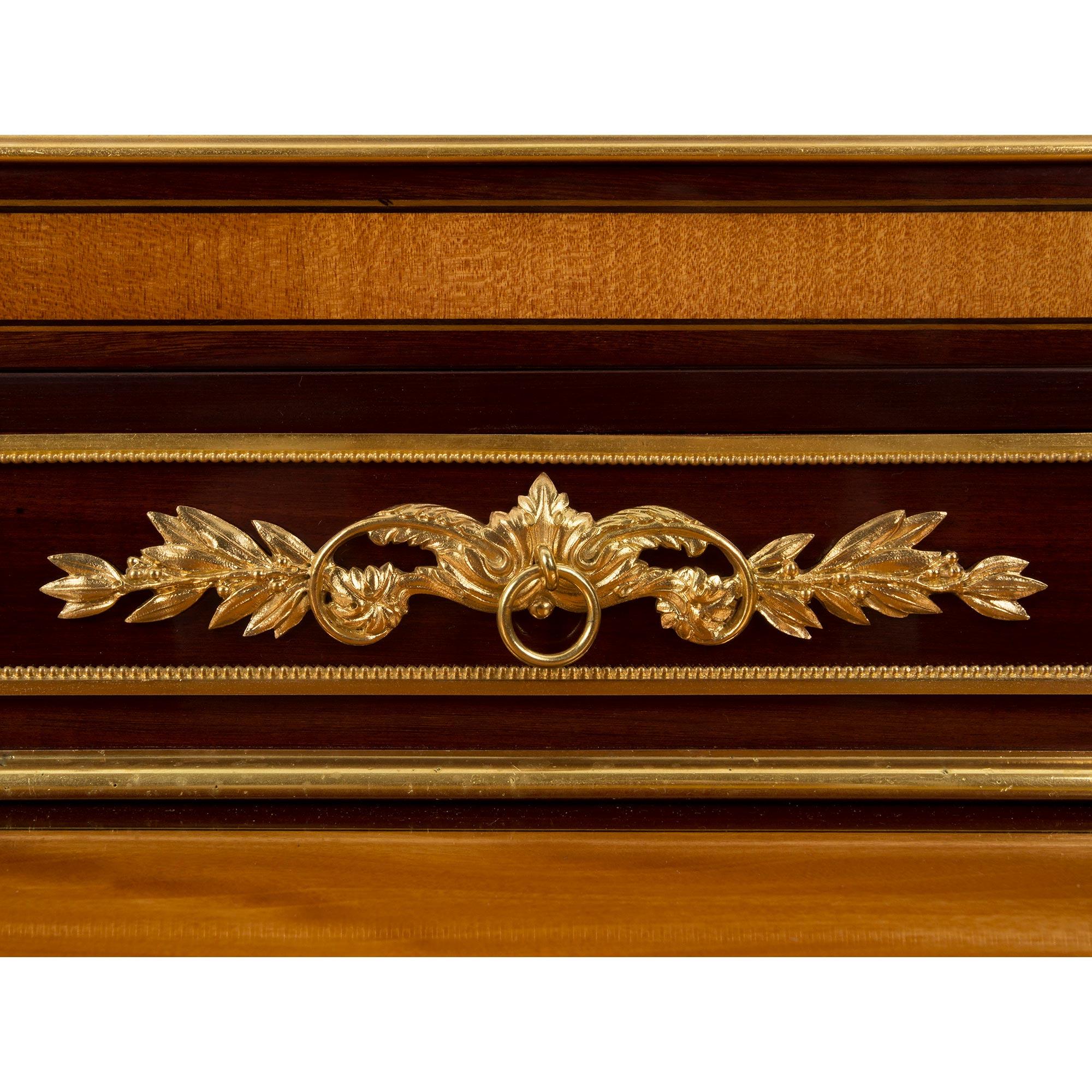 Pair of French Early 19th Century Louis XVI St. Mahogany Bonheurs Du Jours For Sale 5