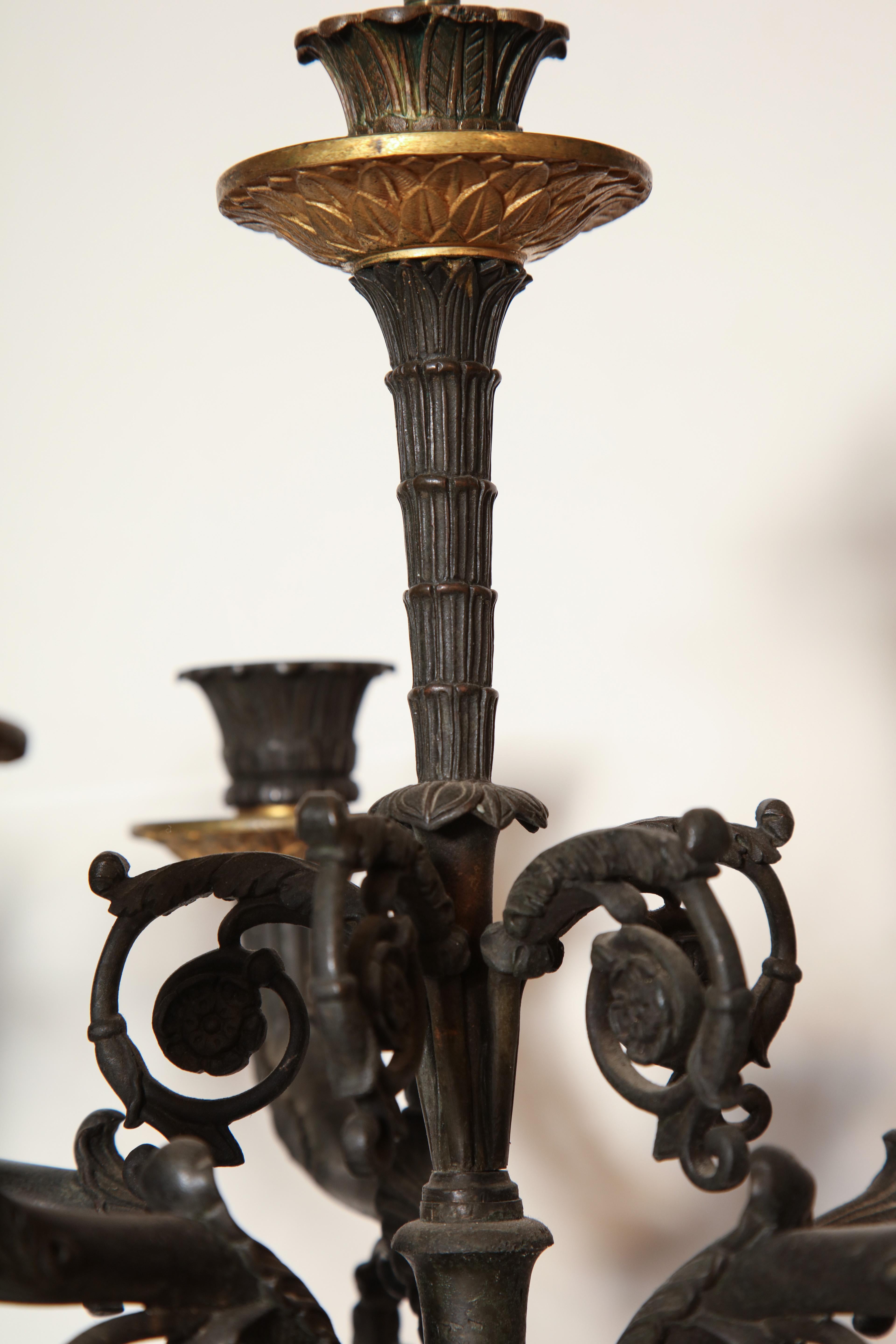 Pair of French Empire Candelabra 1