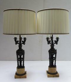 Pair of French Empire Candelabra in the Manner of Pierre-Philippe Thomire