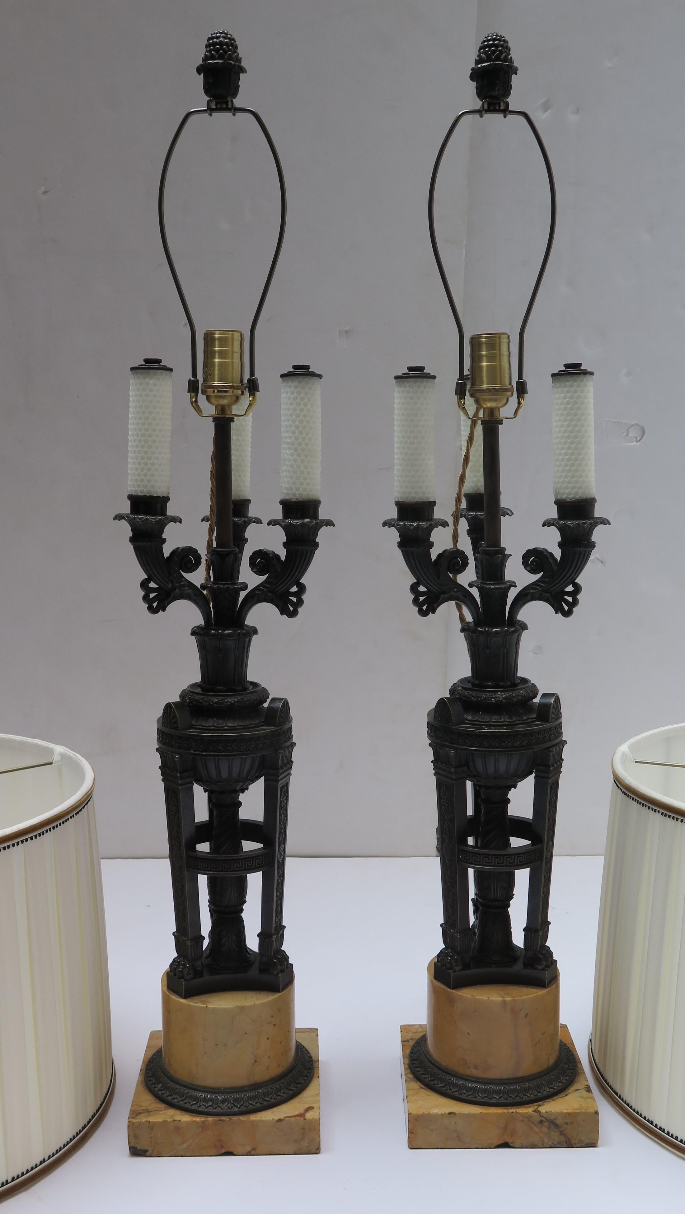 Pair of French Empire Candelabra in the Manner of Pierre-Philippe Thomire 2