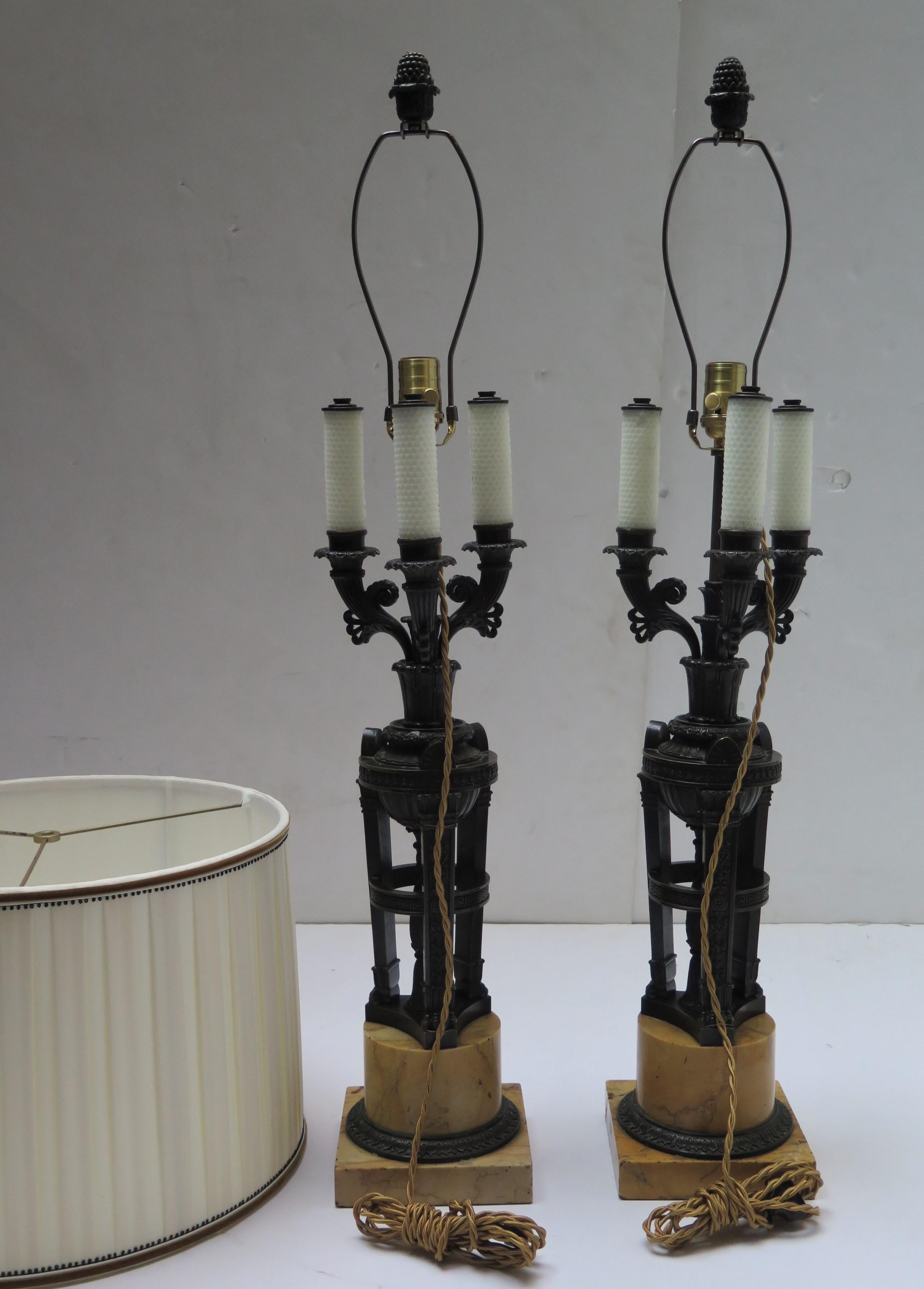 Pair of French Empire Candelabra in the Manner of Pierre-Philippe Thomire 3