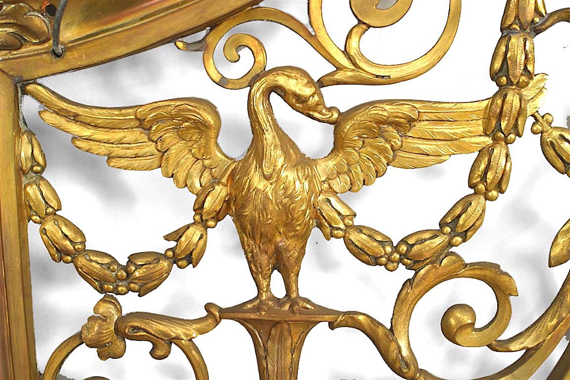 Similoro Coppia di scensori da parete Caldwell in stile impero francese con ormolu in vendita