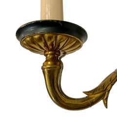 Pair of French Empire Style Sconces