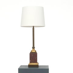 Pair of French Empire Style Table Lamps