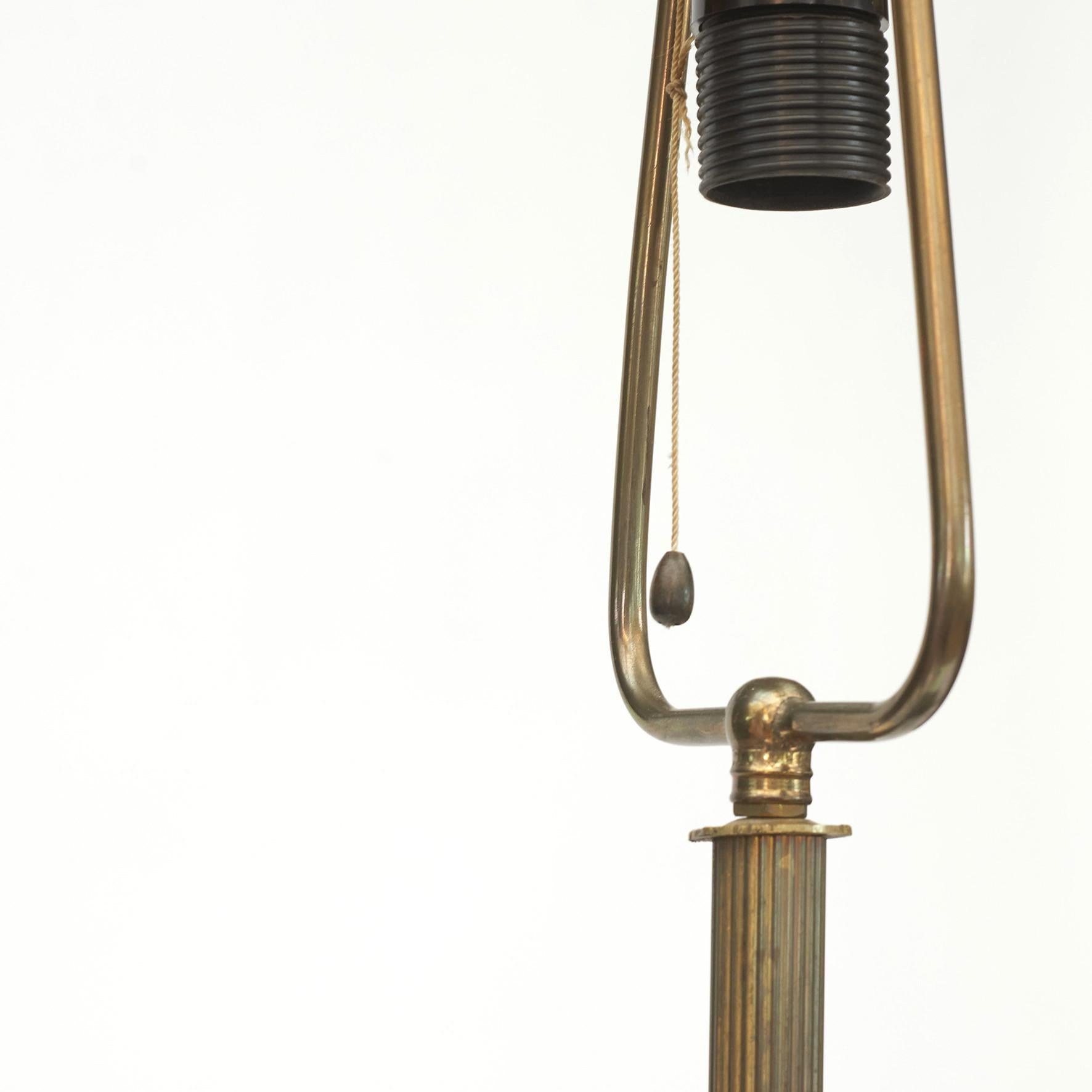 20th Century Pair of French Empire Style Table Lamps
