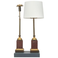 Pair of French Empire Style Table Lamps