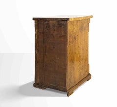 Pair of French Empire Style Walnut Night Tables, Late 19th Century