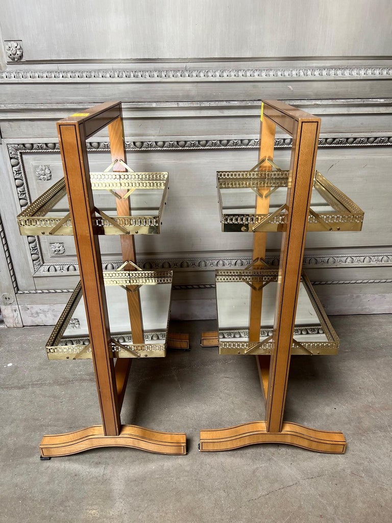 Pair of French Etageres For Sale at 1stDibs
