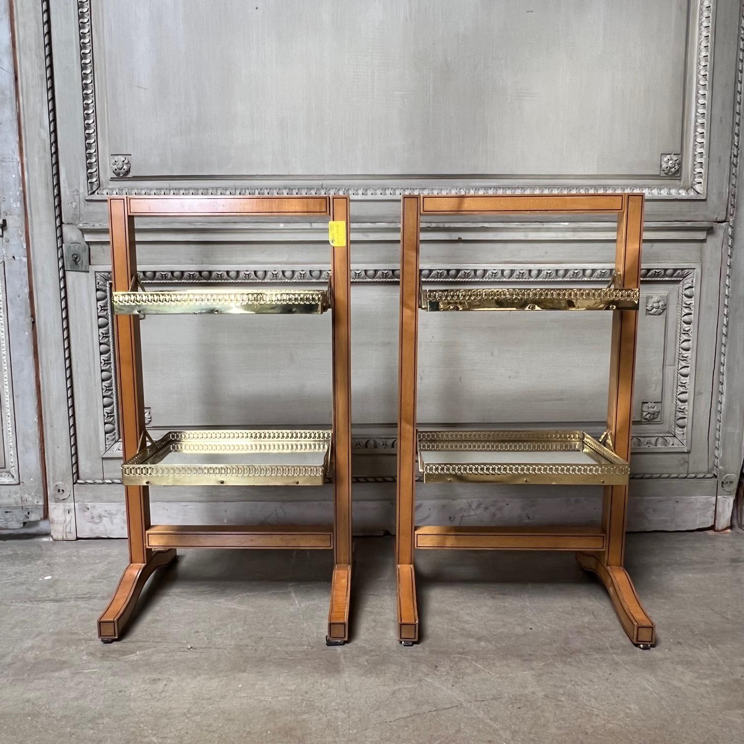 Pair of French Etageres In Good Condition In Dallas, TX