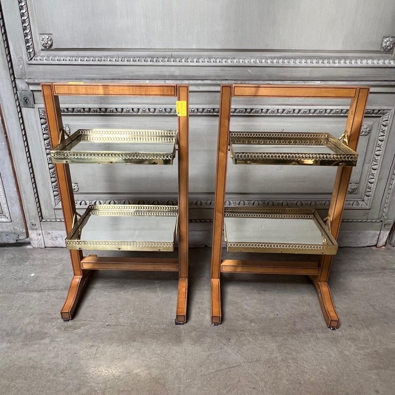 Pair of French Etageres For Sale at 1stDibs