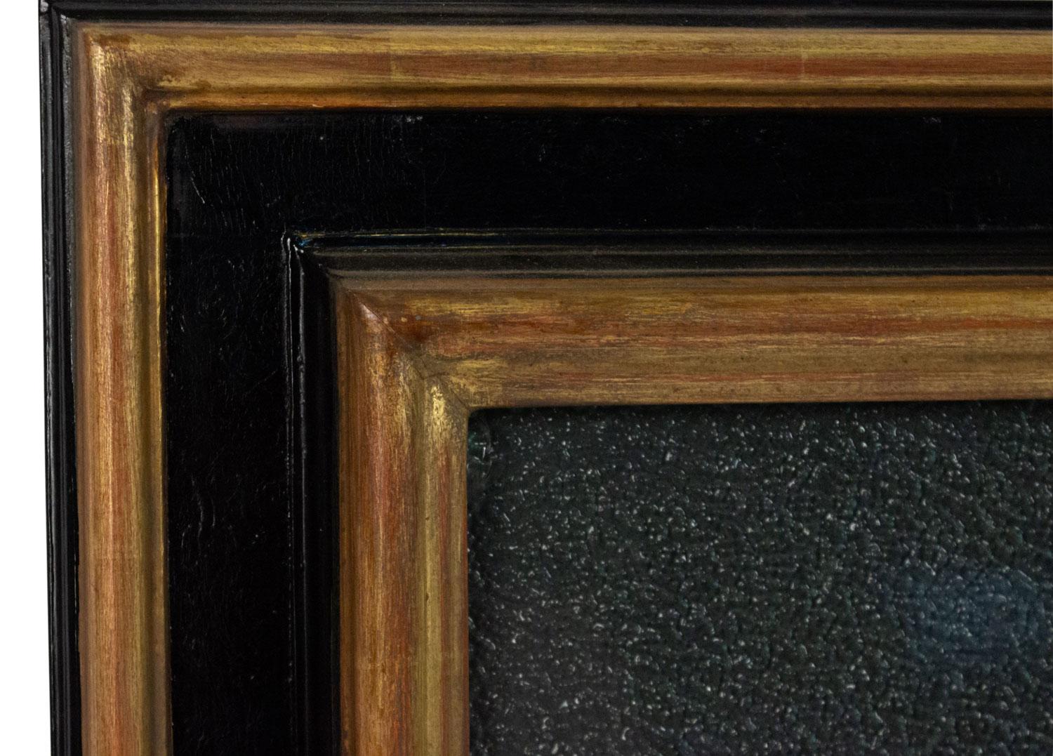 Pareja de placas de pared grabadas francesas de jugadores de polo Francés en venta