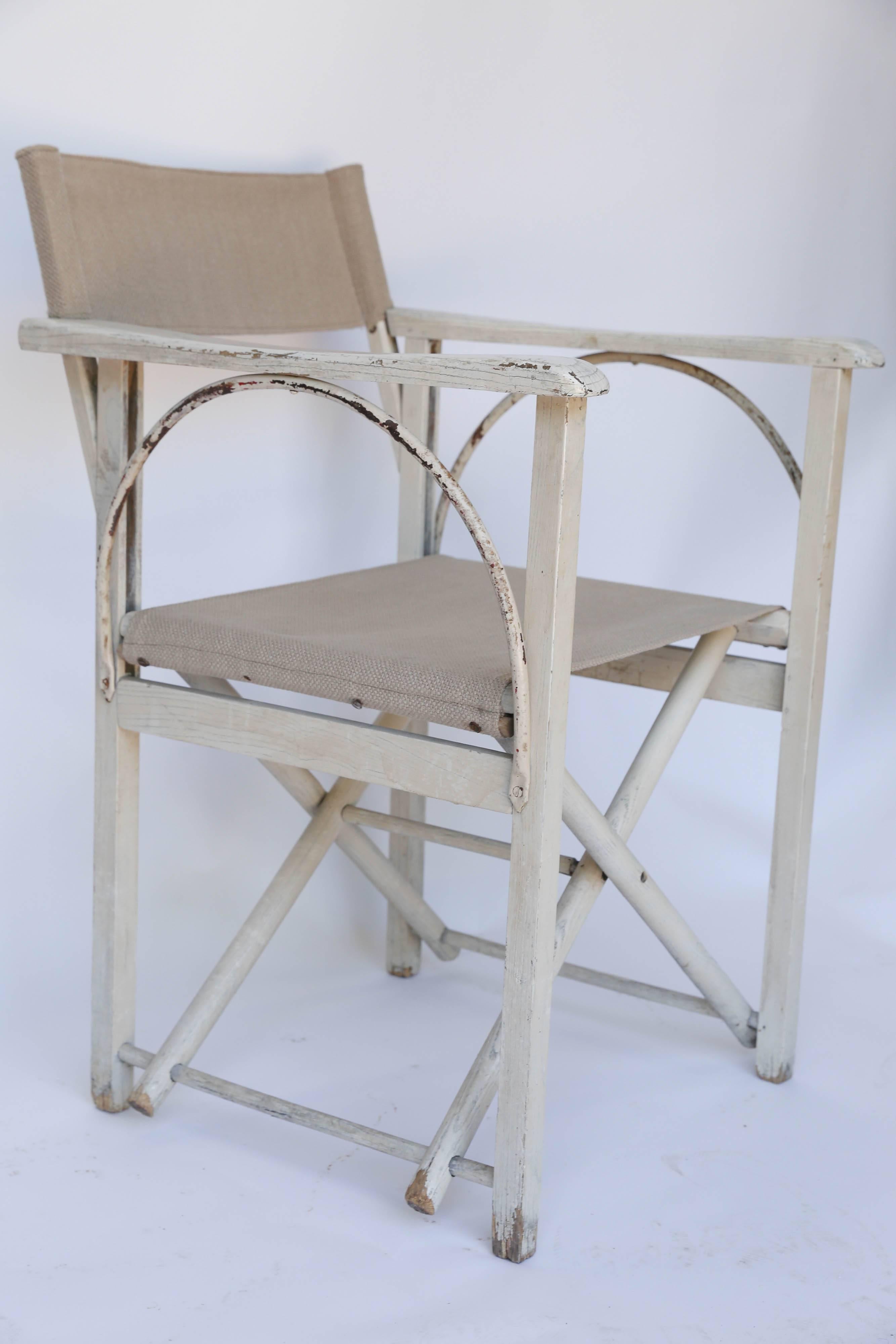 20th Century Pair of French Folding Chairs