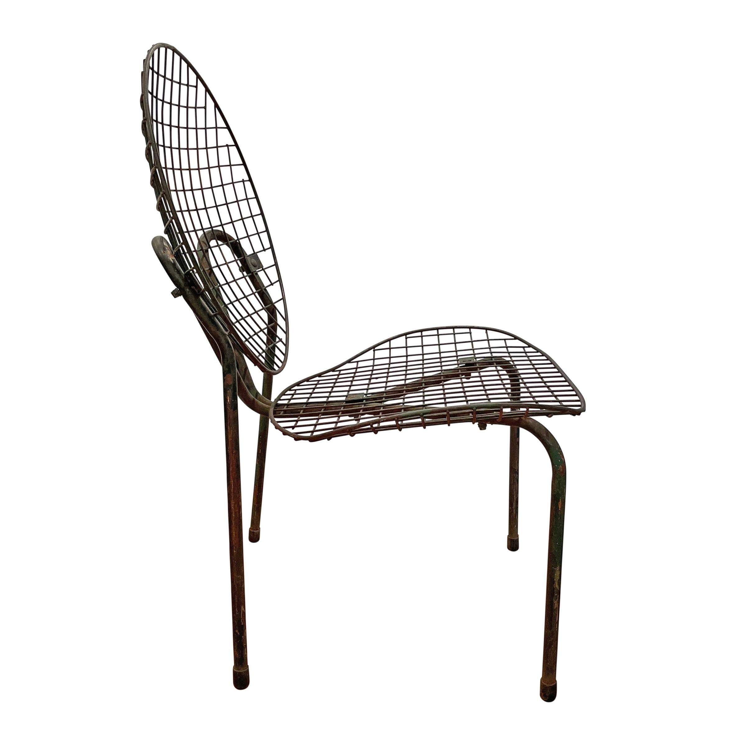 Pair of French Garden Chairs 1