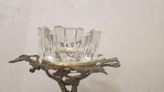 Pareja de candelabros dorados franceses