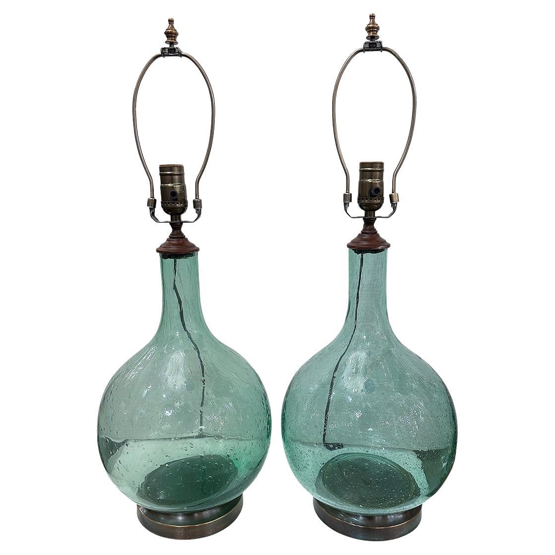 Paire de lampes françaises