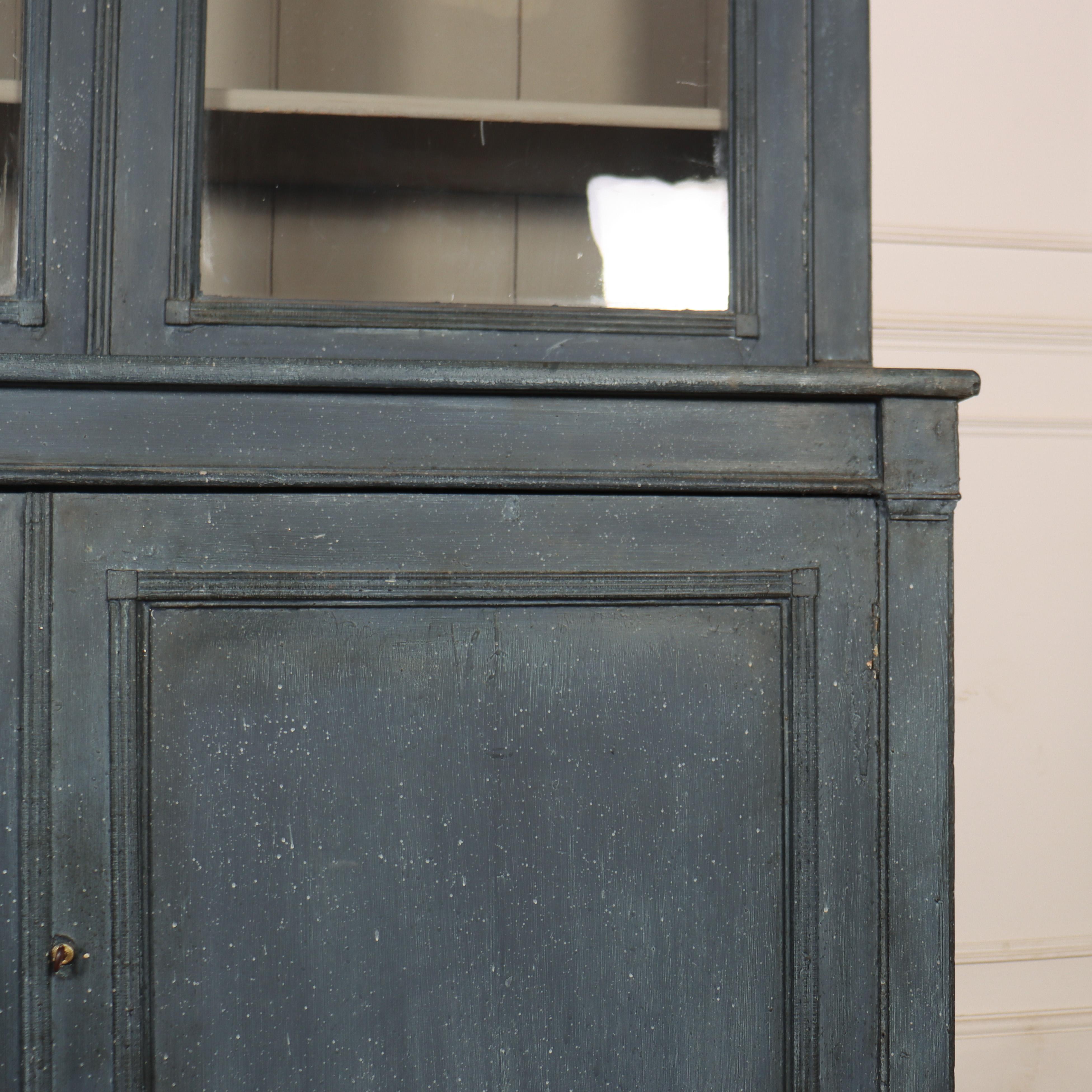 Pair of French Glazed Bookcases For Sale 1