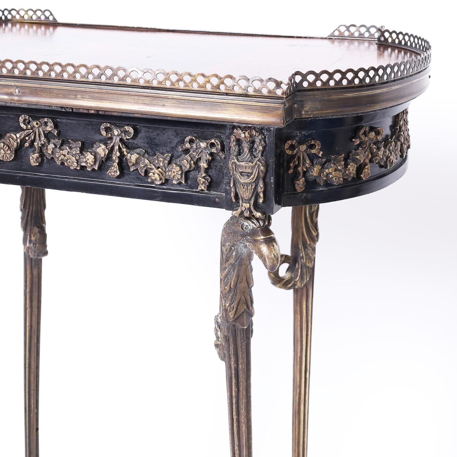 Pair of French Inlaid Tables or Stands For Sale 1