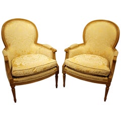 Pair of French Ladies Arm Chairs by Sherrill
