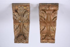 Pair of 18th Century Baroque Corbels
