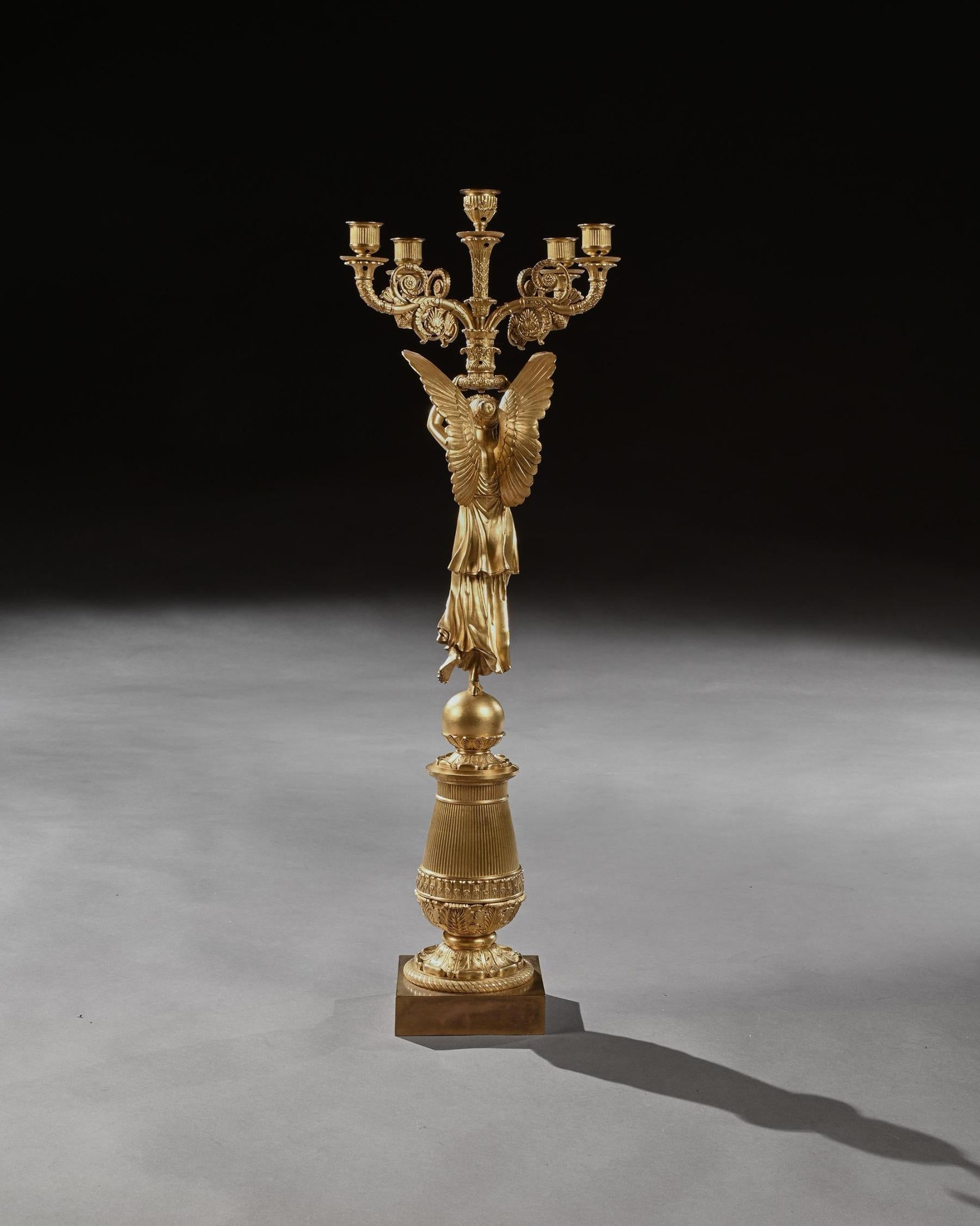 Pair of French Late Empire Candelabra Attributed to Pierre-Philippe Thomire 5