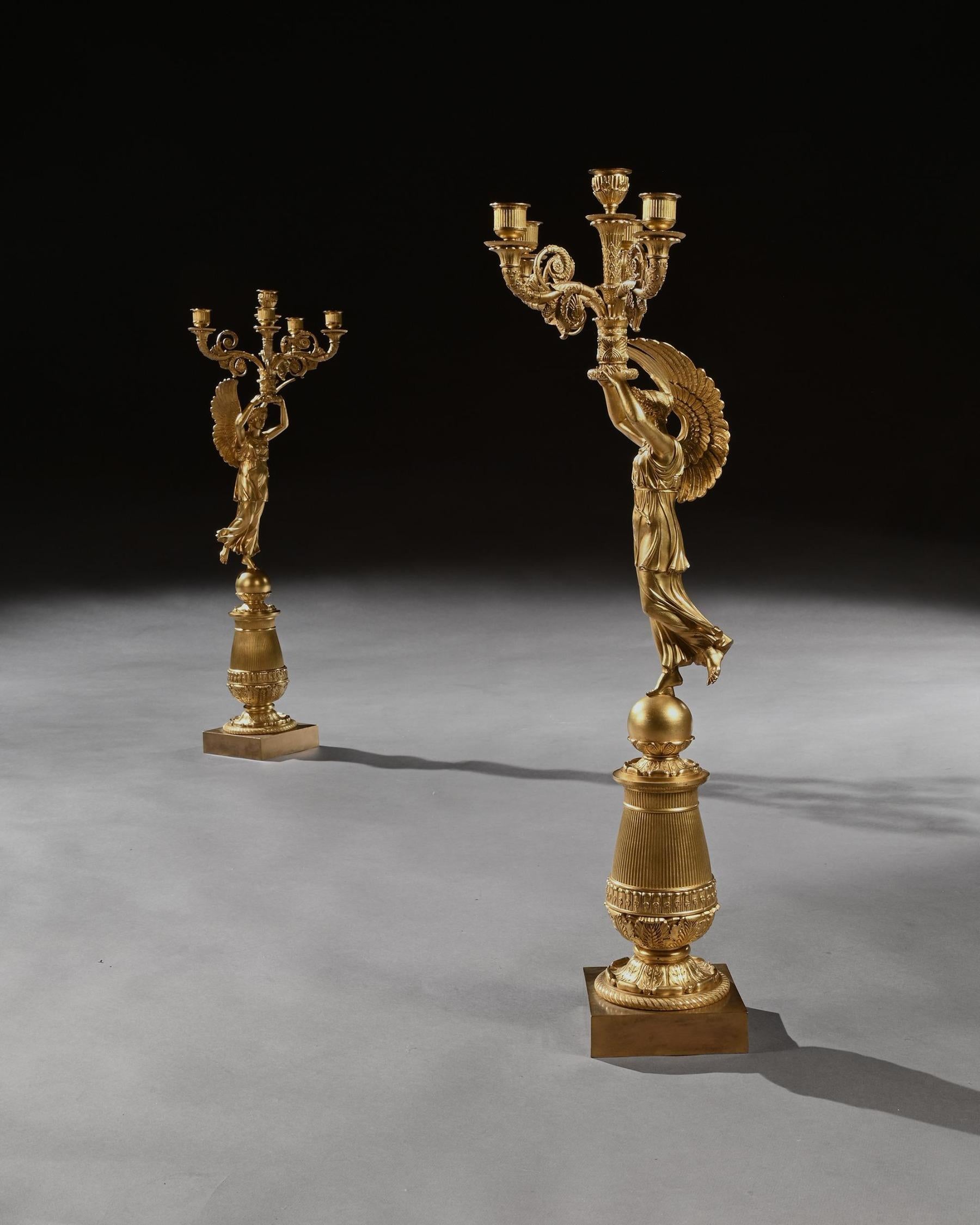Pair of French Late Empire Candelabra Attributed to Pierre-Philippe Thomire 6