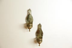 Pair of French, Louis Philippe, Cast Brass Wall Sconces, ca. 1835