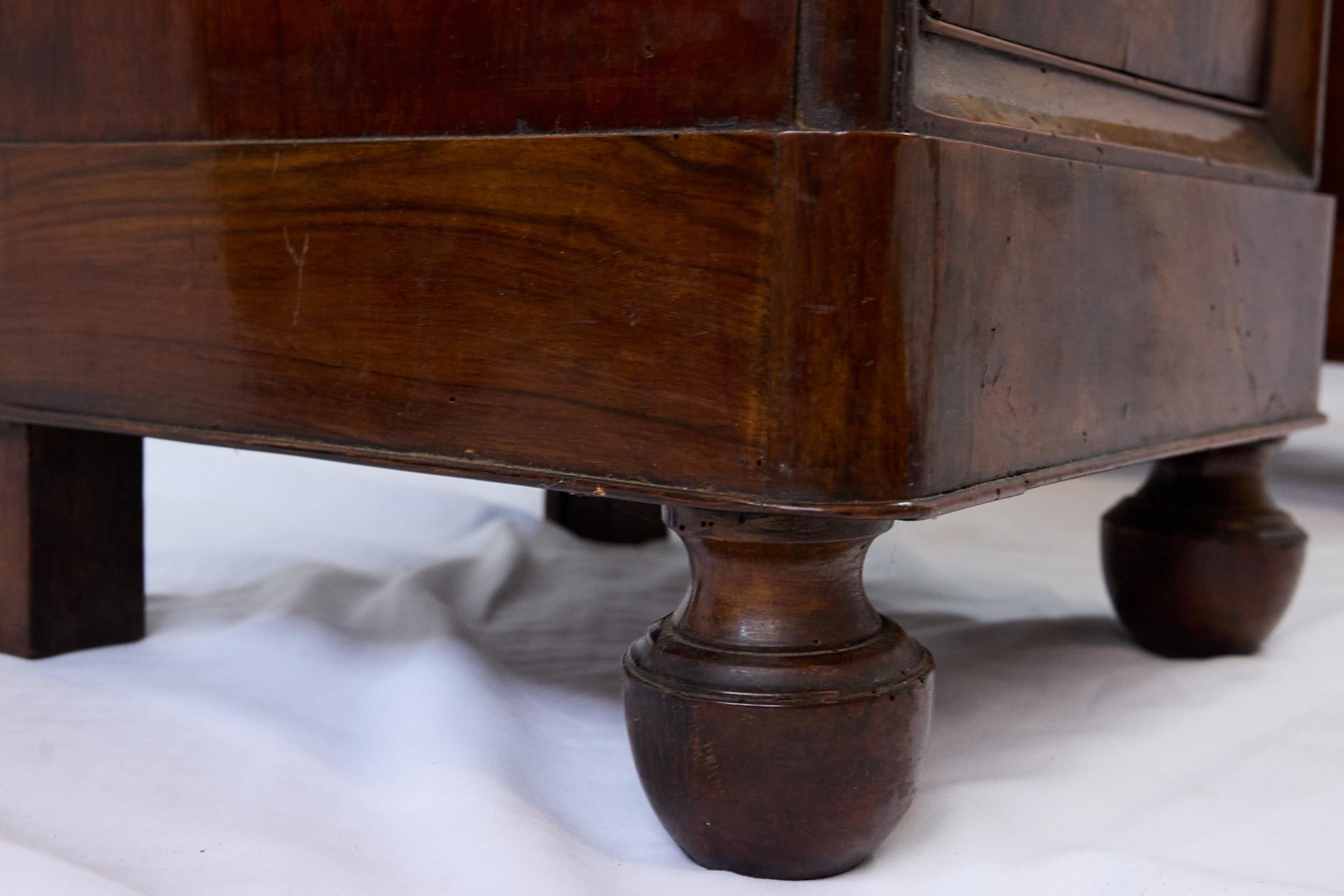 Pair of French Louis Philippe Marble Top Bedside Cabinets, 19th Century 14