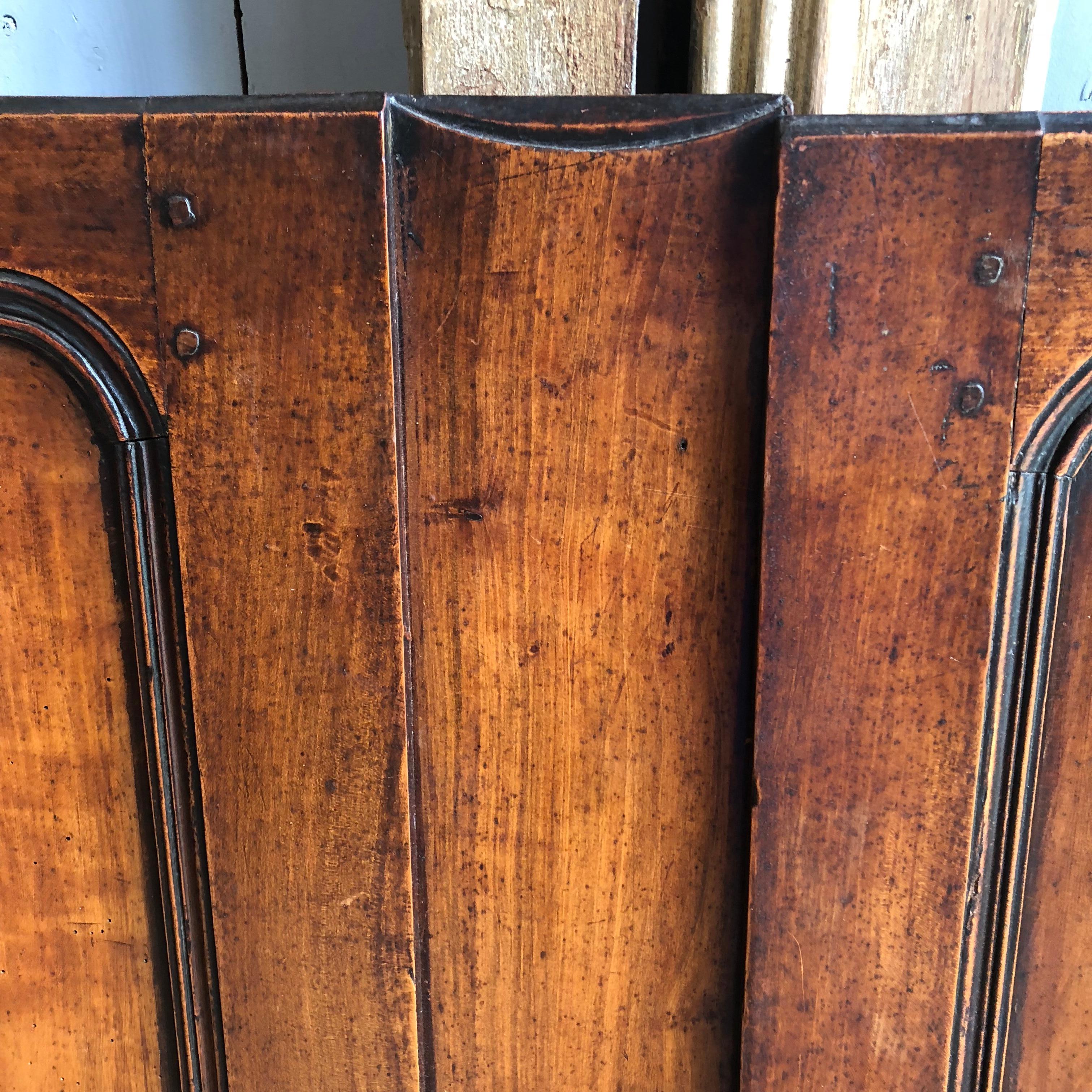 Pair of French Louis XV Cabinet Doors, 18th Century 2