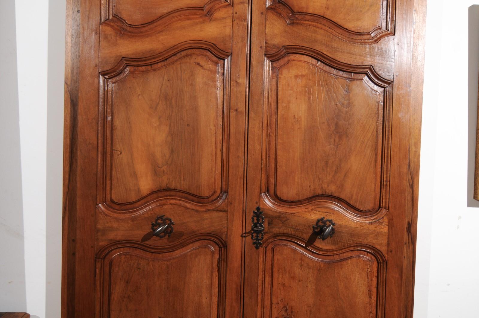 18th Century and Earlier Pair of French Louis XV Period 18th Century Wooden Communication Doors