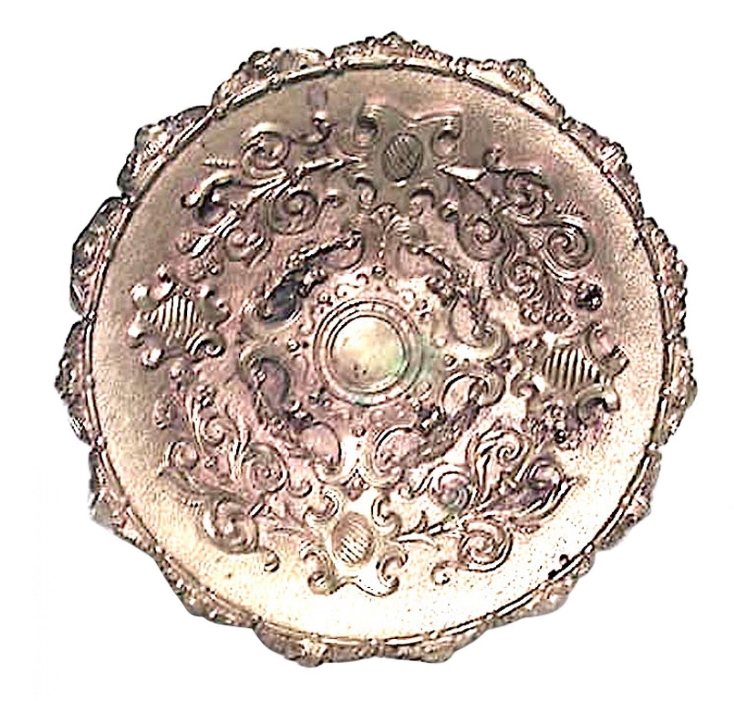 Français Paire de compotiers en bronze de style Louis XV en vente